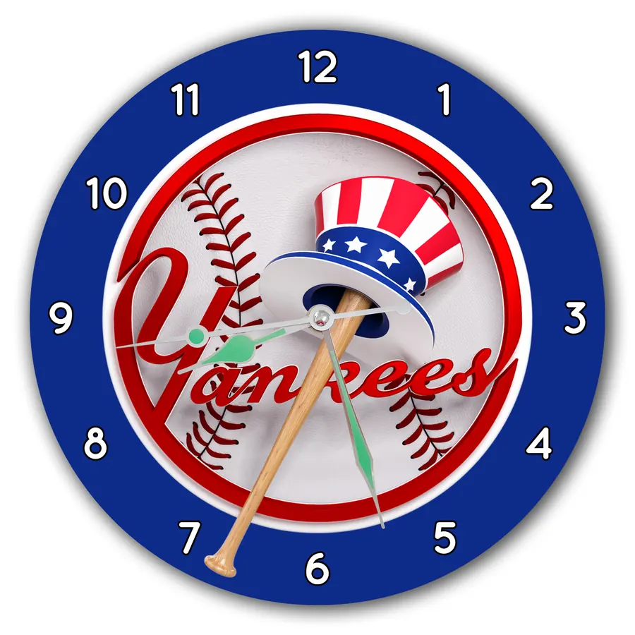Reloj Yankees con emblema clásico · DEP-017