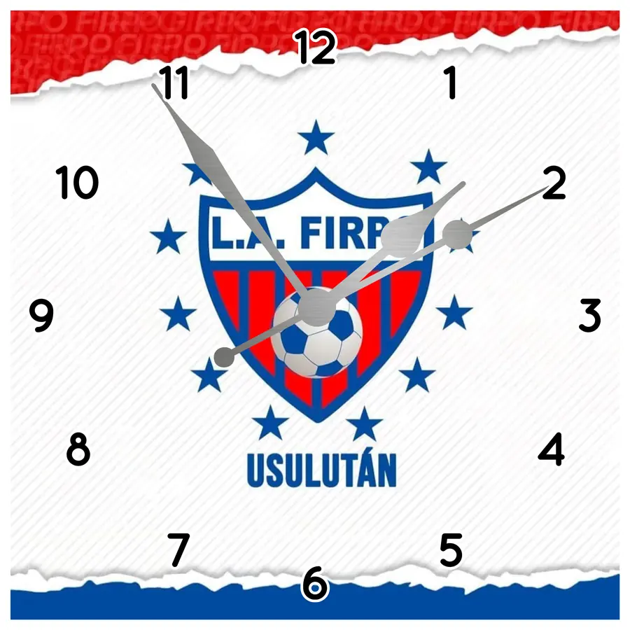 Reloj Firpo con franjas rojo y azul · DEP-031