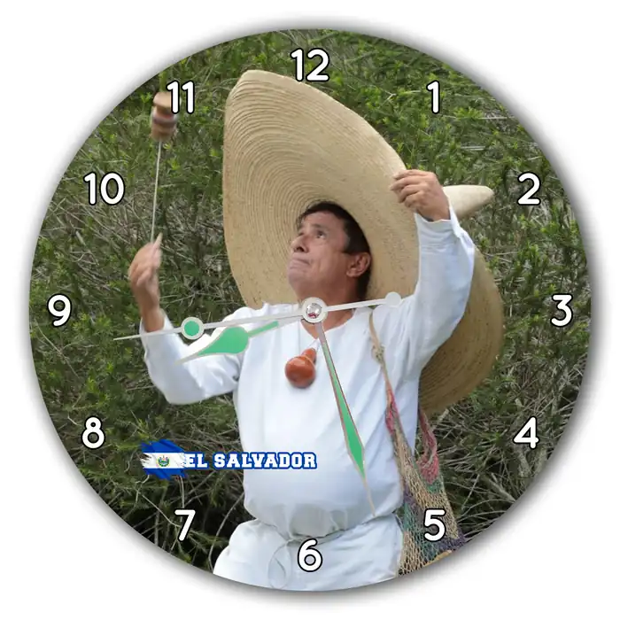 Reloj Traje típico y sombrero · ESV-006