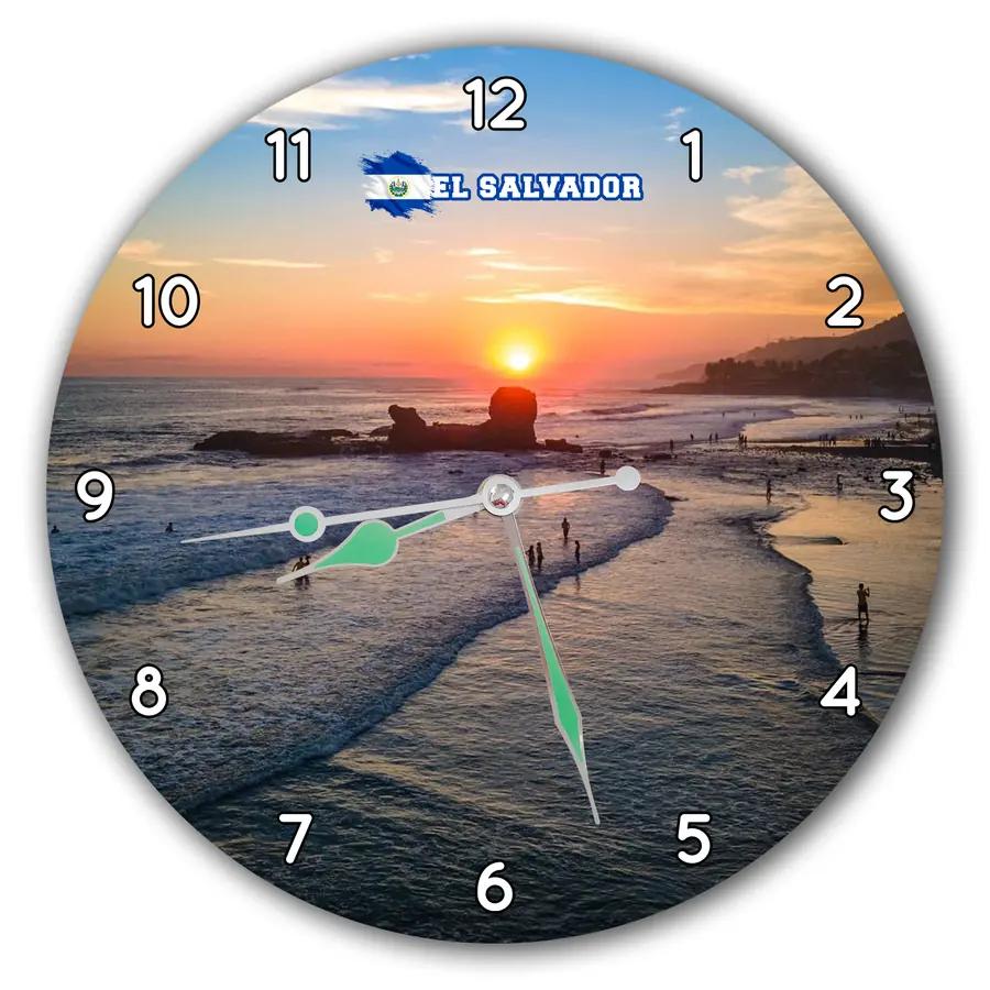 Reloj Atardecer en la playa · ESV-012
