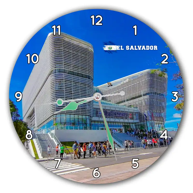 Reloj Biblioteca Nacional de día · ESV-016