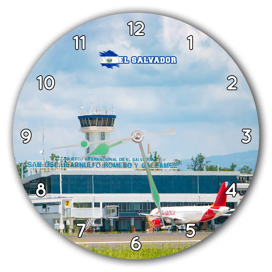 Reloj Aeropuerto de El Salvador · ESV-018