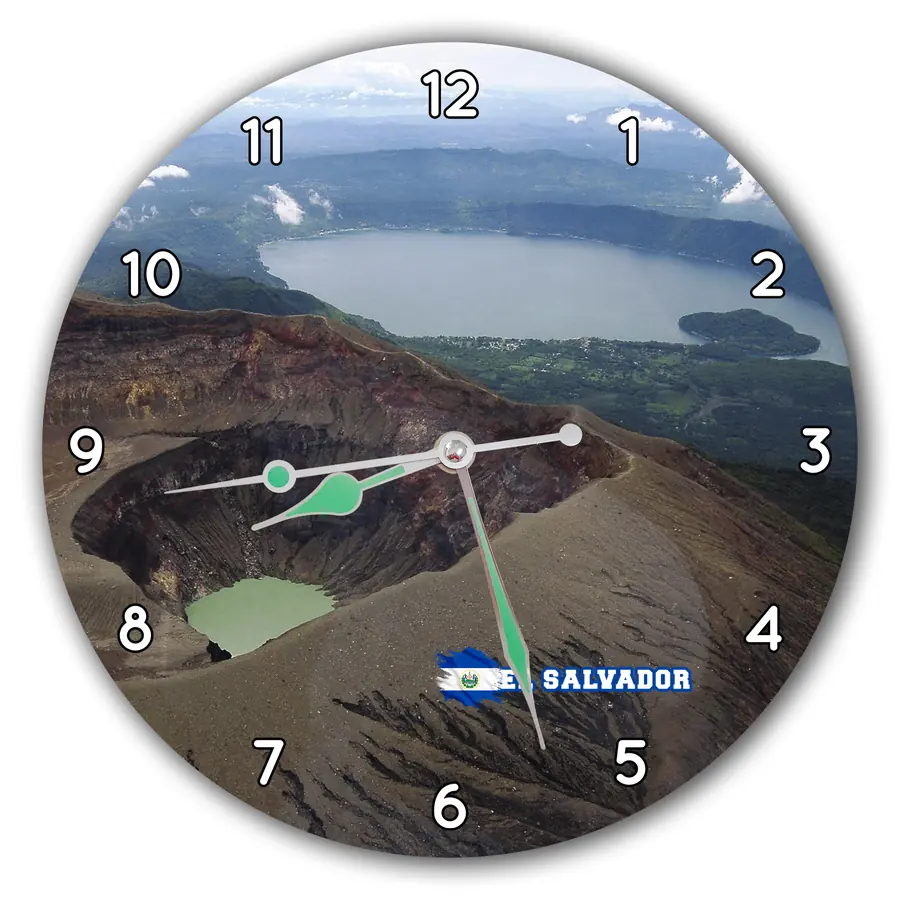 Reloj Paisaje de cráter volcánico · ESV-019