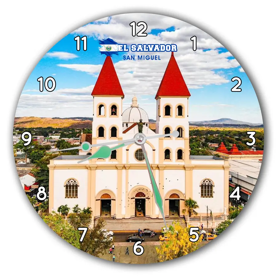Reloj Iglesia de torres rojas · ESV-026