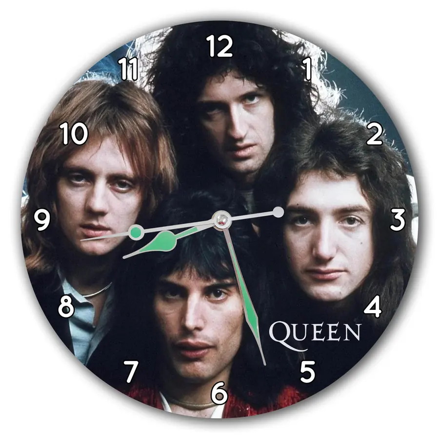 Reloj Queen con retrato clásico · MUS-005