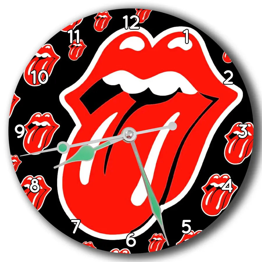 Reloj Rolling Stones con lengua roja · MUS-044