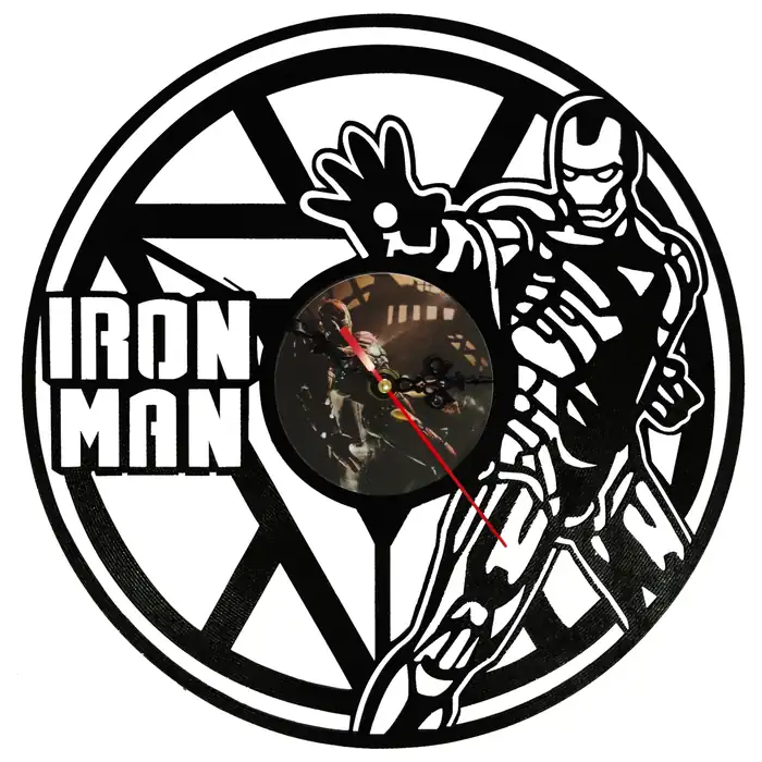Reloj Iron Man con silueta calada · PEL-023