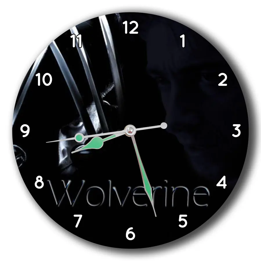 Reloj Wolverine en silueta oscura · PEL-044