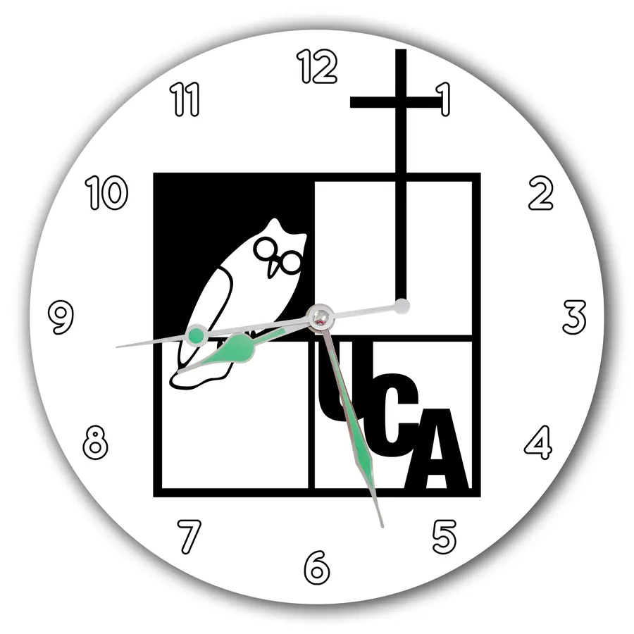 Reloj UCA con emblema negro · UNI-012